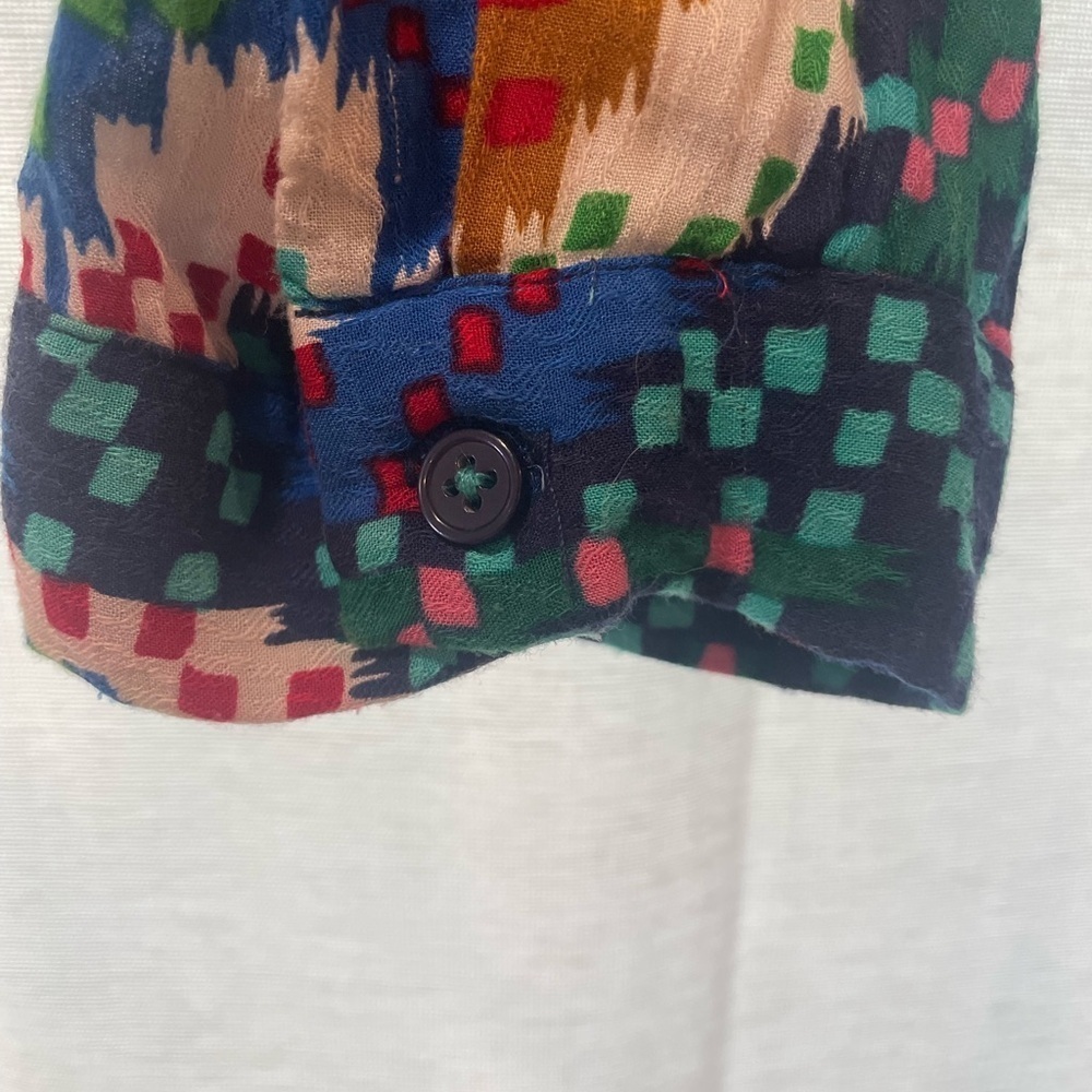 Maeve Multicolor Patterned Blouse - Picture 4 of 7